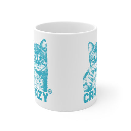 Crazy Cat Ceramic Mug