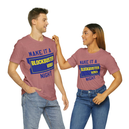 Blockbuster Night Retro Unisex Tee