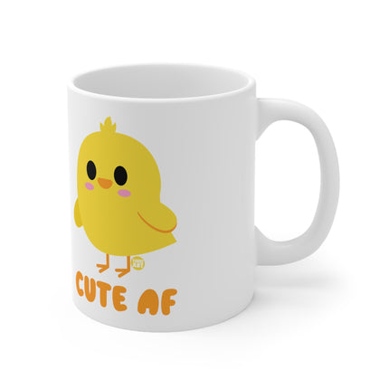 Cute AF Chick Ceramic Mug