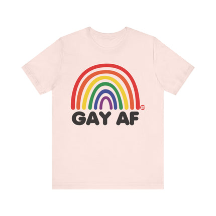 Gay AF Rainbow Tee