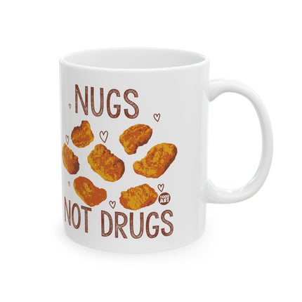 Nugs Not Drugs Ceramic Mug