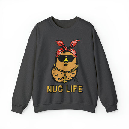 Nug Life Chicken Nugget Crewneck Sweatshirt