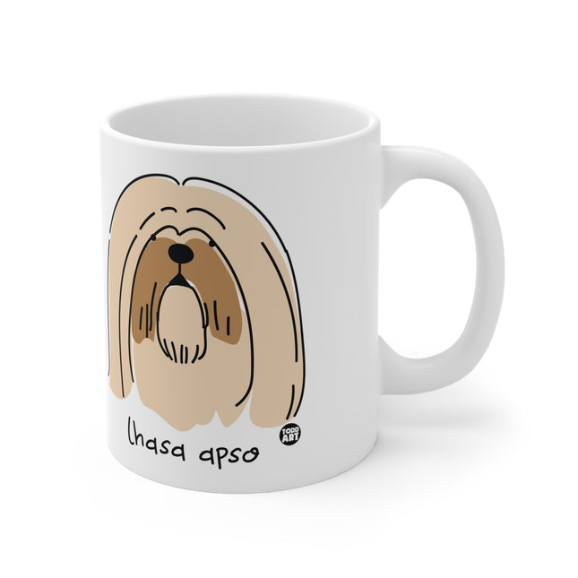 Dog Breeds Lhasa Apso Ceramic Mug