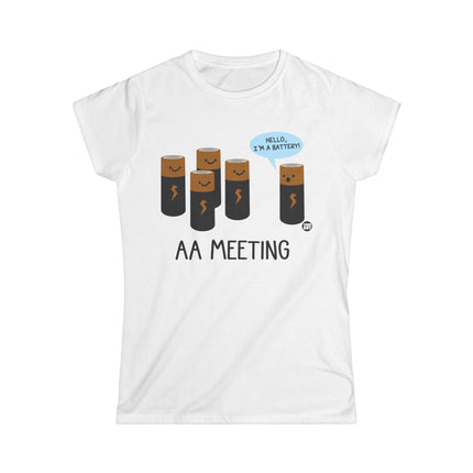 AA Meeting Battery Women's Softstyle Tee