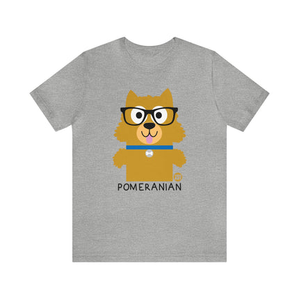 Bow Wow Meow Pomeranian Unisex Tee