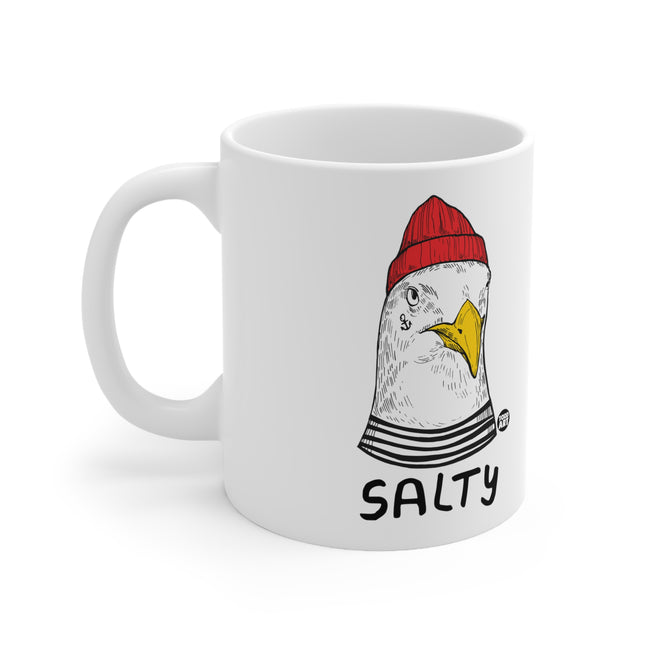 Salty Seagull Ceramic Mug