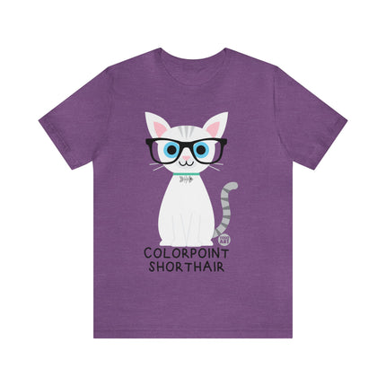 Bow Wow Meow Colorpoint Shorthair Unisex Tee