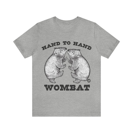 Hand to Hand Wombat Unisex Short Sleeve Tee