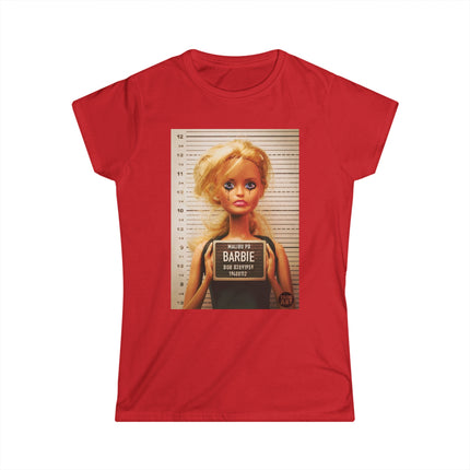 Barbie Malibu Mugshot Women's Softstyle Tee