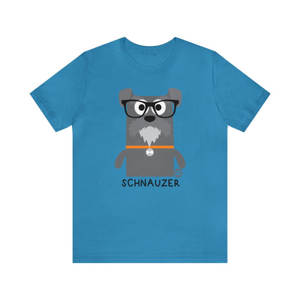 Bow Wow Meow Schnauzer Unisex Tee