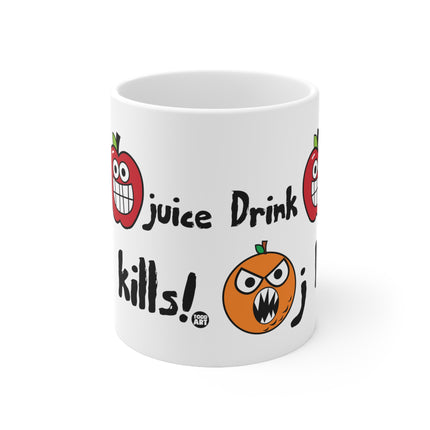 drink apple juice Ceramic Mug