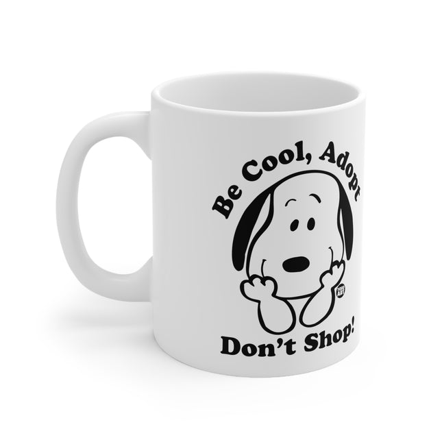 Snoopy Adopt Dont SHop Ceramic Mug
