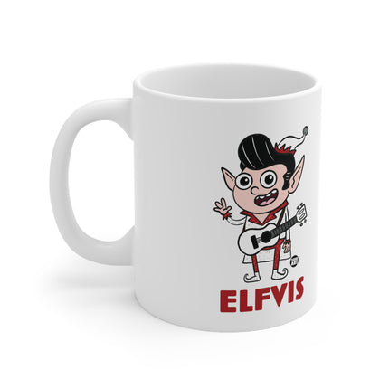 Elfvis Elf Christmas Ceramic Mug