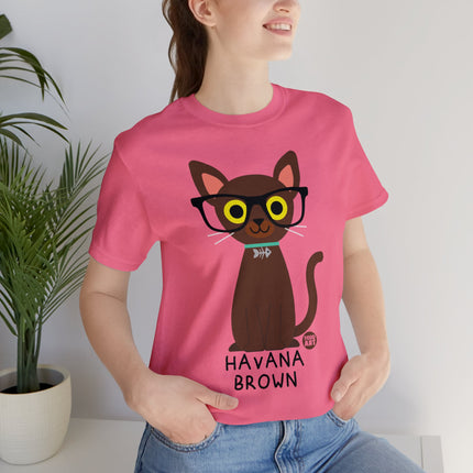 Bow Wow Meow Havana Brown Unisex Tee