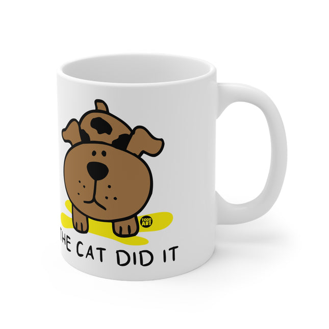 Cat Dit It Ceramic Mug