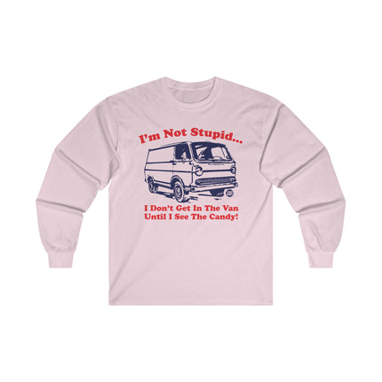 Not Stupid Candy First Candy Van Ultra Cotton Long Sleeve Tee