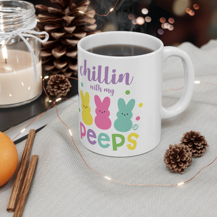 Chillin Peeps Ceramic Mug