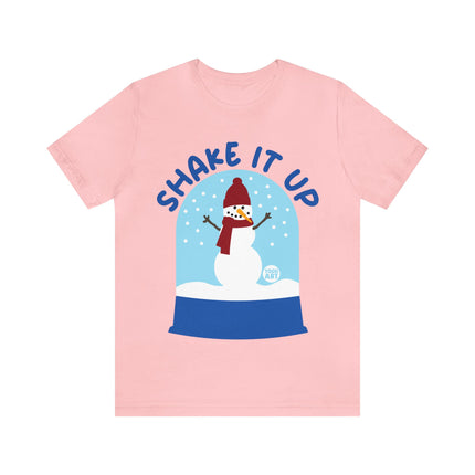 Shake It Up Snowglobe Christmas Unisex Tee