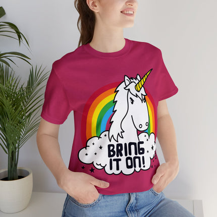 Bring It On Unicorn Unisex Tee