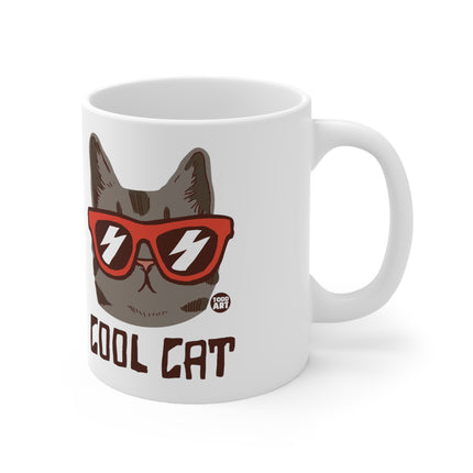 Cool Cat Ceramic Mug