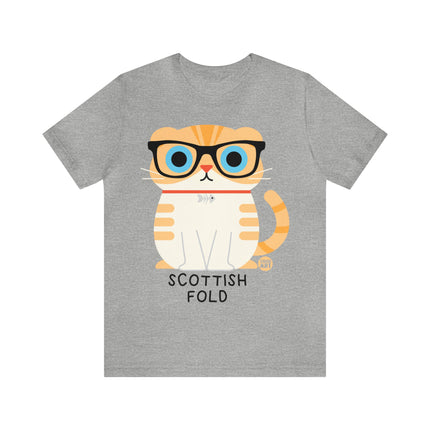 Bow Wow Meow Scottish Fold Unisex Tee