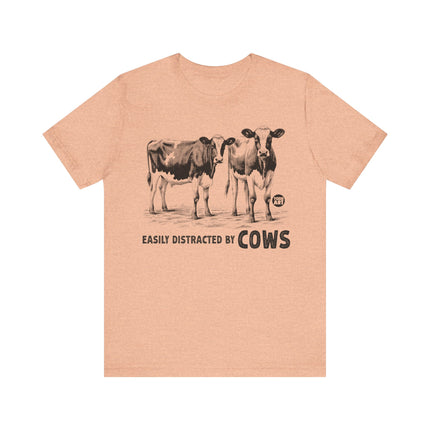 Easily Distracted by Cows Tshirt