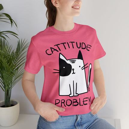 Cattitude Problem Cat Unisex Tee