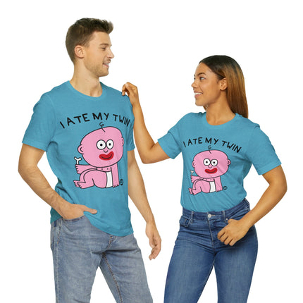 I Ate My Twin Unisex Short Sleeve Tee