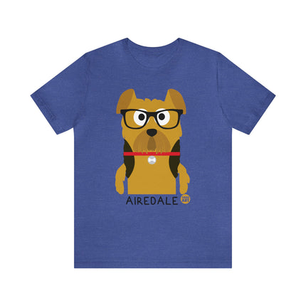 Bow Wow Meow Airedale Unisex Tee