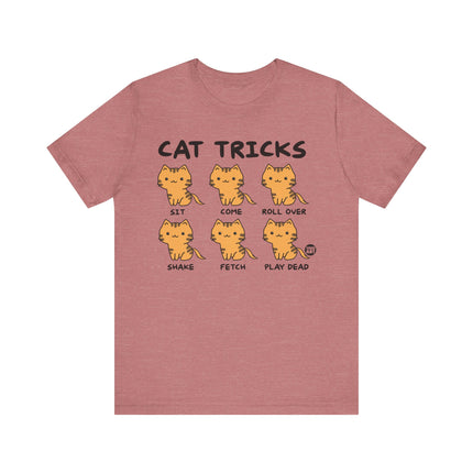 Cat Tricks Tee, Funny Cat Tees, Funny Cat Owner Tshirt