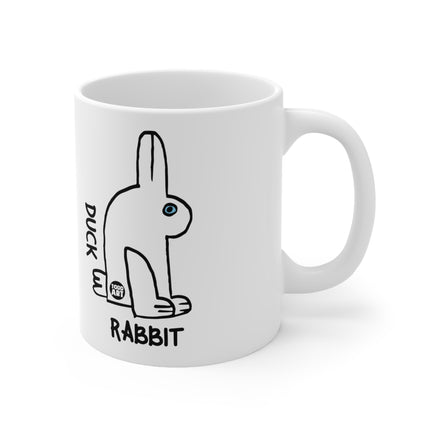 duck rabbit Ceramic Mug