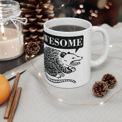 Awesome Possum Ceramic Mug