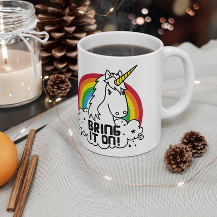 Bring it On Unicorn Ceramic Mug