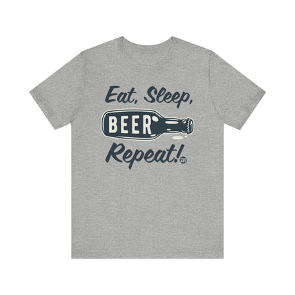 Eat Sleep Beer Repeat, Funny Beer Drinker Tees, Beer Lover Shirt Gift