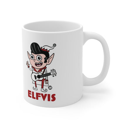 Elfvis Elf Christmas Ceramic Mug