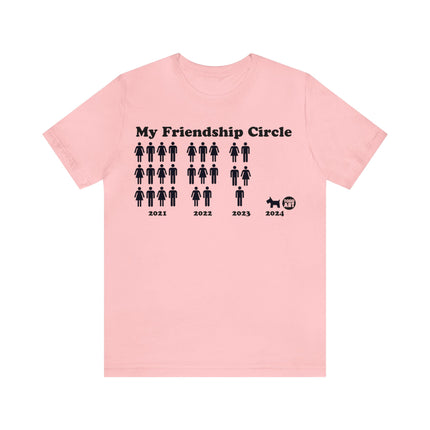 My Friendship Circle Unisex Short Sleeve Tee