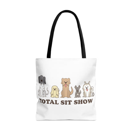 Total Sit Show Dogs Tote Bag