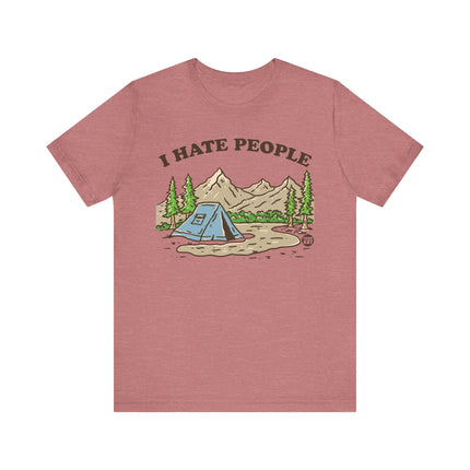 I Hate People Camping Tee