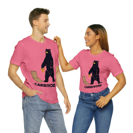Carbivore Pizza Bear Unisex Tee