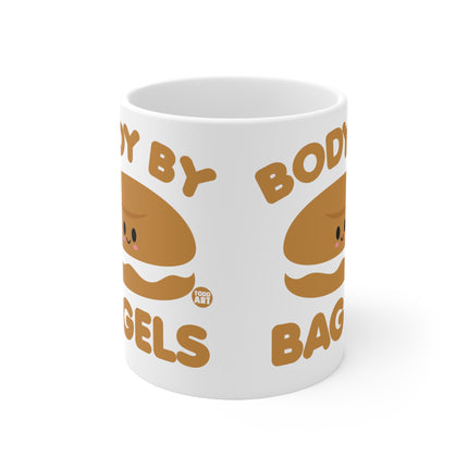 Body By Bagels Ceramic Mug