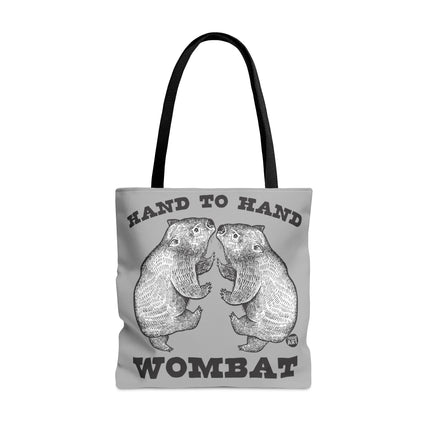 Hand to Hand Wombat Tote Bag