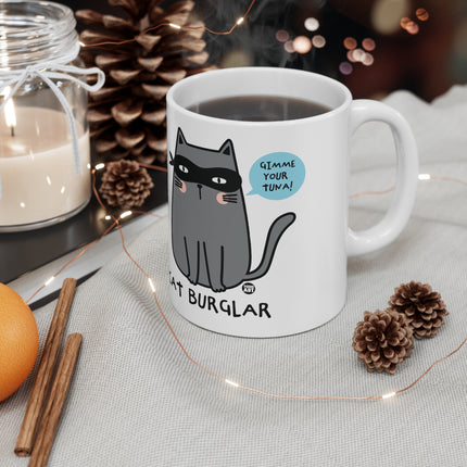 Cat Burglar Ceramic Mug