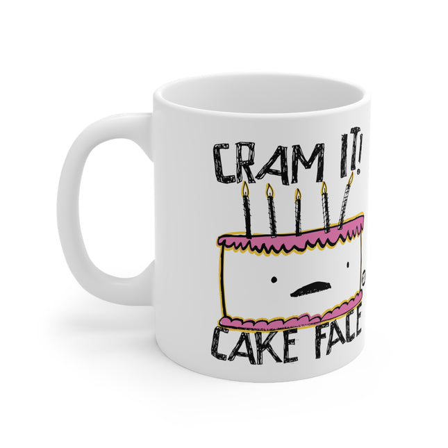 Cram It Cake Ceramic Mug