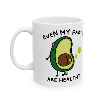 Even Farts Healthy Avocado Ceramic Mug