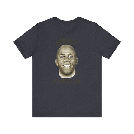 Motivational "STAY POSITIVE" MAGIC JOHNSON Tee Shirt