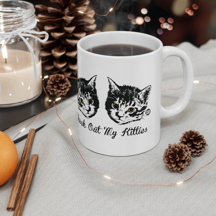 Check Out My Kitties Ceramic Mug