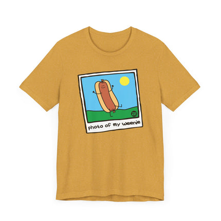 Funny "PHOTO OF MY WEENIE" Tee Shirt