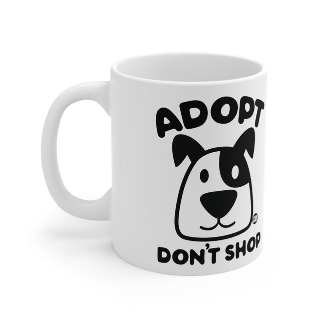Adopt Don't Shop Ceramic Mug