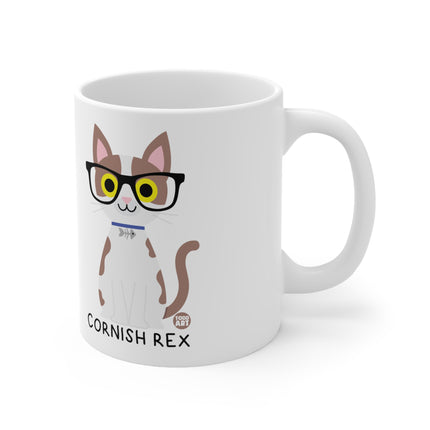 Bow Wow Meow Cornish Rex Ceramic Mug