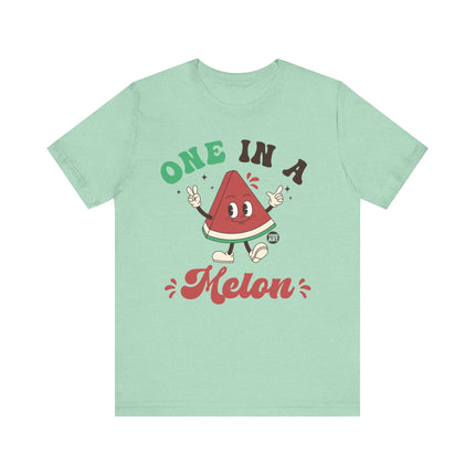 One In A Melon Tee, Cute Watermelon Pun Tshirt